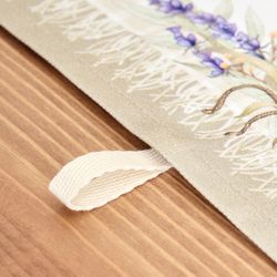 НАБОР ПОЛОТЕНЕЦ ИЗ 2-Х ШТ "ДУША ПРОВАНСА",40Х60СМ, 100% ХЛОПОК,ТВИЛ,БЕЛЫЙ