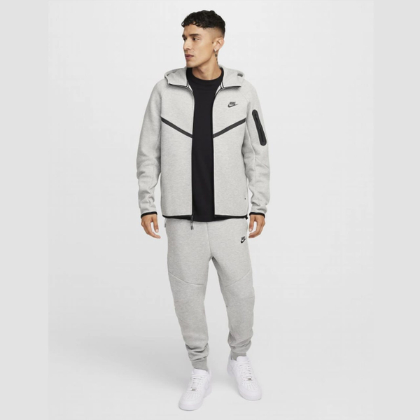 Костюм Nike Tech Fleece zip logo grey