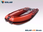 Лодка надувная моторная solar-470 strela jet tunnel
