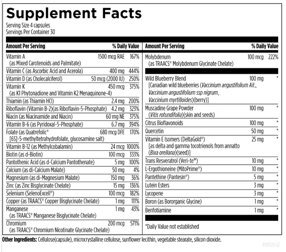 Designs For Health - Primal Multi™ - 120 capsules