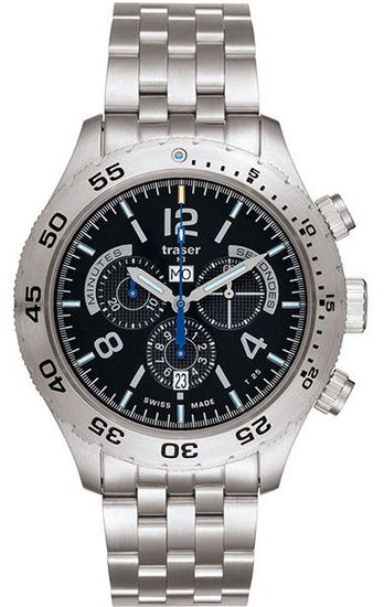 Швейцарские тактические часы Traser P67 ELEGANCE CHRONOGRAPH  105034