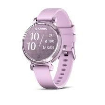 Смарт-часы Garmin Lily 2 Metallic Lilac, силиконовый браслет сиреневый , 010-02839-01