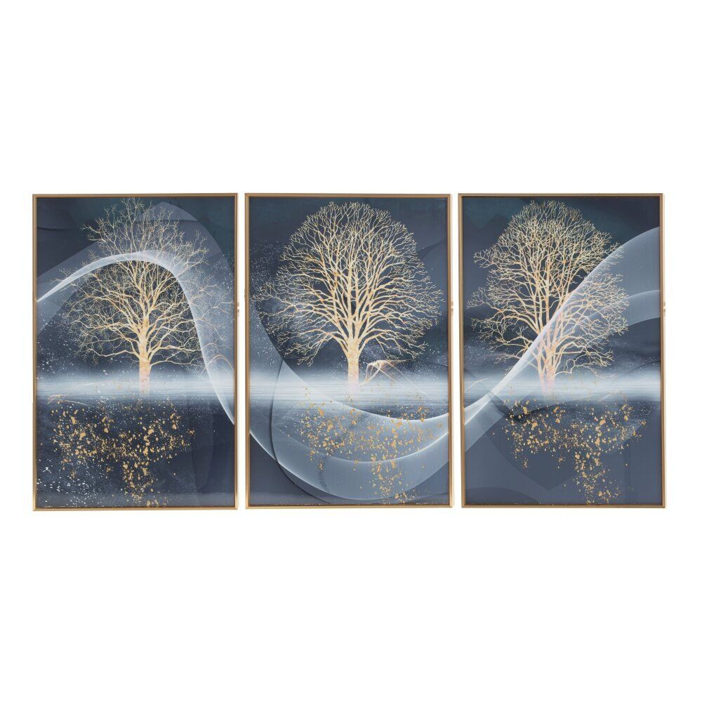 GAEM Набор из 3-х панно, L118 W3 H59 см