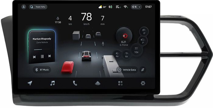 Магнитола для Jetta VS5, VS7 2022+ - Teyes CC4-PRO монитор 13" 2K QLED на Android 13, Быстрейшая, Snapdragon 778G, ИИ, CarPlay, DSP, 4G SIM-слот