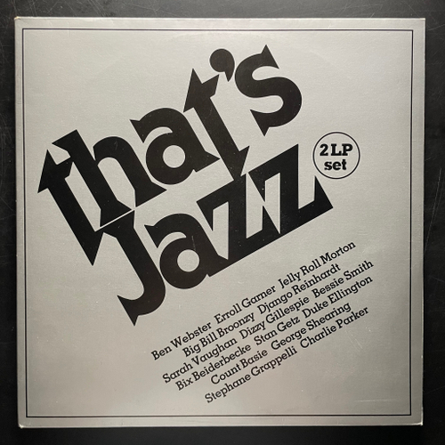 Сборник That's Jazz 1 2LP (Голландия 1981г.)