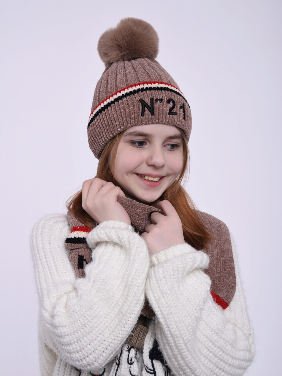 Комплект детский (Шапка+Шарф)