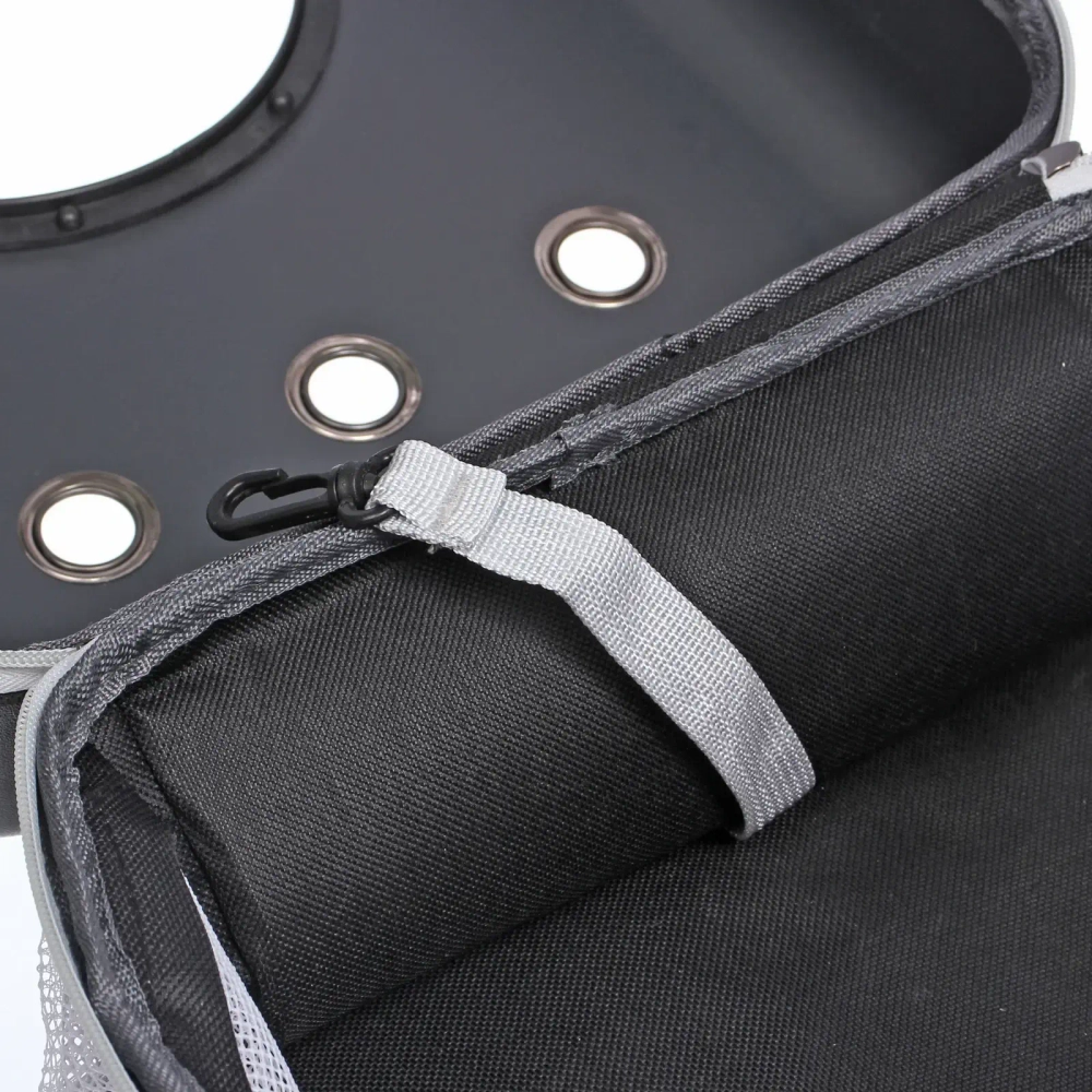 Рюкзак - переноска для животных «СТИЛЬНЫЙ БРО», цвет пудровый, 32*17*42/до 13кг (Пакет и Лейбл)