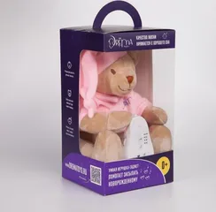 Игрушка для сна Drema BabyDou Мишка Розовый