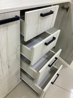 Комод Стандарт 2 дуб крафт белый