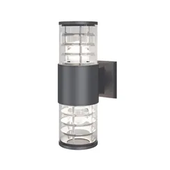 Настенный светильник (бра) Бронкс / Bronx E27х2 60Вт IP 54 Outdoor o576wl-02gr