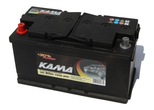АКБ КАМА 6СТ-90АПЗ, L+, п.п. (з-д Sombor, Сербия)