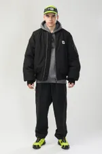 Бомбер CODERED Зимний Bomber Wide Черная