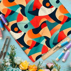 Ткань премиум шифон холст отражений