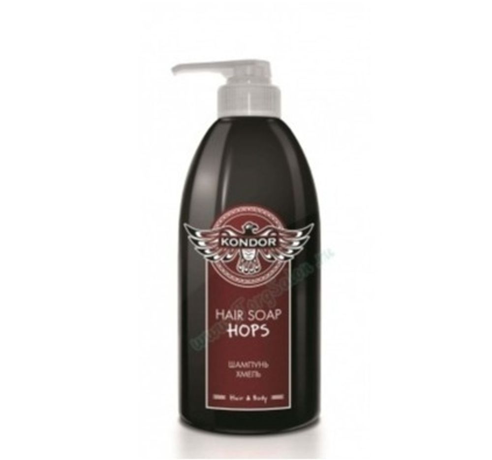 Шампунь для мужских волос «Хмель», Hair&amp;Body, Kondor, 750 мл.