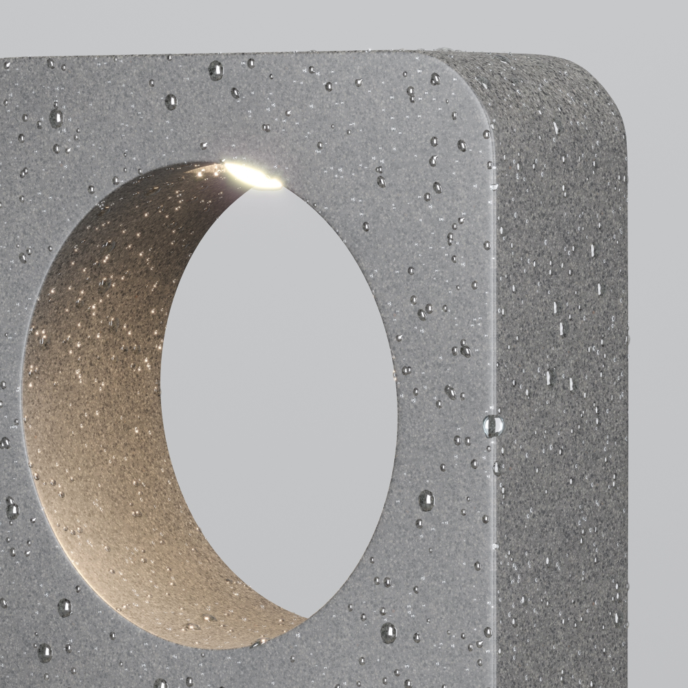 Ландшафтный светодиодный светильник Maytoni Betone O469FL-L7CM3K