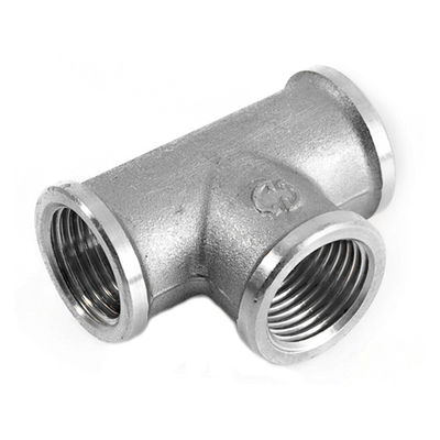 Тройник латунный резьбовой переходной STOUT (ВР) - 1" x 1/2" x 1" (никелированный)