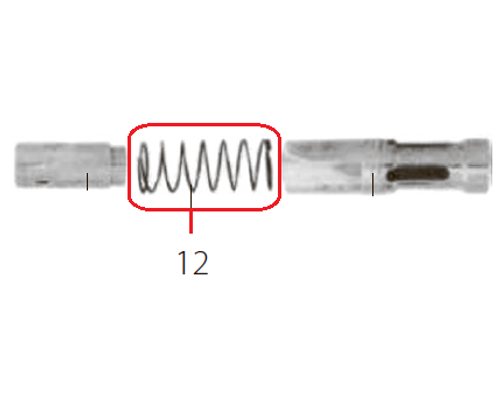 Запчасть №12 для FDPAG-H8. Возвратная пружина