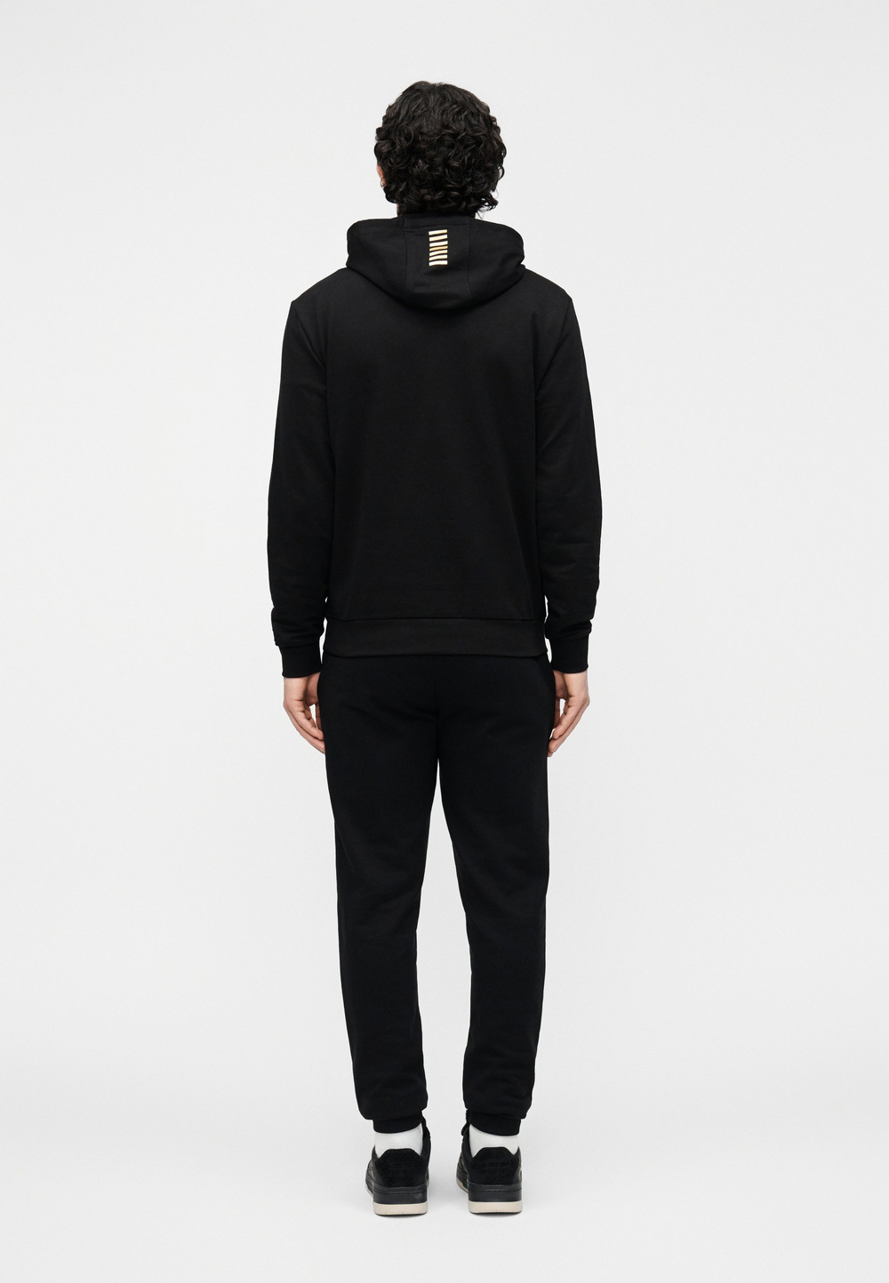 EA7 Emporio Armani UNISEX - Толстовка с капюшоном - Чёрный
