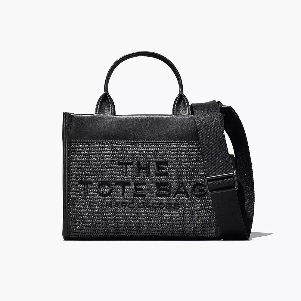 СУМКА MARC JACOBS THE WOVEN DTM SMALL TOTE BAG BLACK