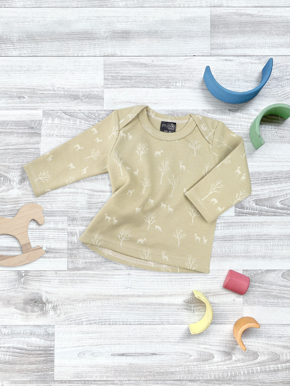 Футболка с длинным рукавом Mjölk Лес