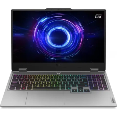 Ноутбук Lenovo LOQ 15IRX10/15.6" Full HD 1920x1080/Intel Core i7 14700HX/16 Gb/1 Tb SSD/nVidia GeForce RTX 5050 8GB/No OS/серый/2.4 кг