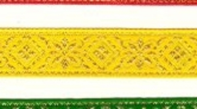 Тесьма жаккард с метанитом, ш. 2,3 см