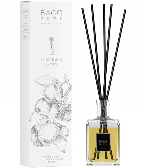 Апельсин и мох, ароматический диффузор, Bago home
