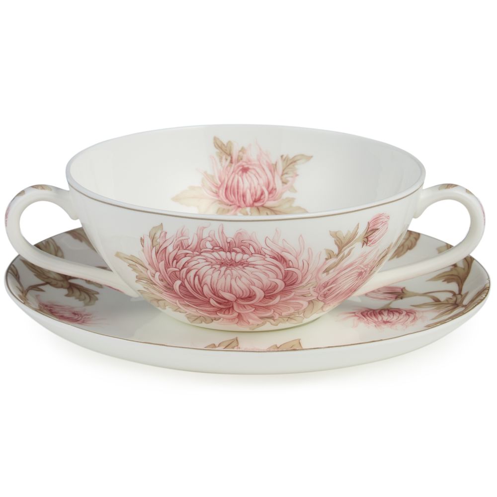 БУЛЬОННИЦА С БЛЮДЦЕМ LEFARD "АСТРА" 450 МЛ (КОР=24НАБ.)