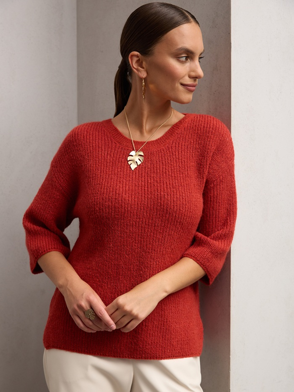 Джемпер 2626 рябина TINONA