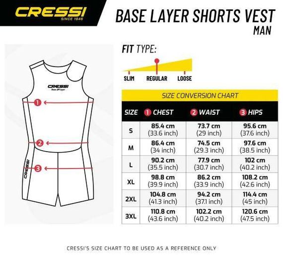 Короткий гидрокостюм Cressi Shorts Vest 2,5 мм