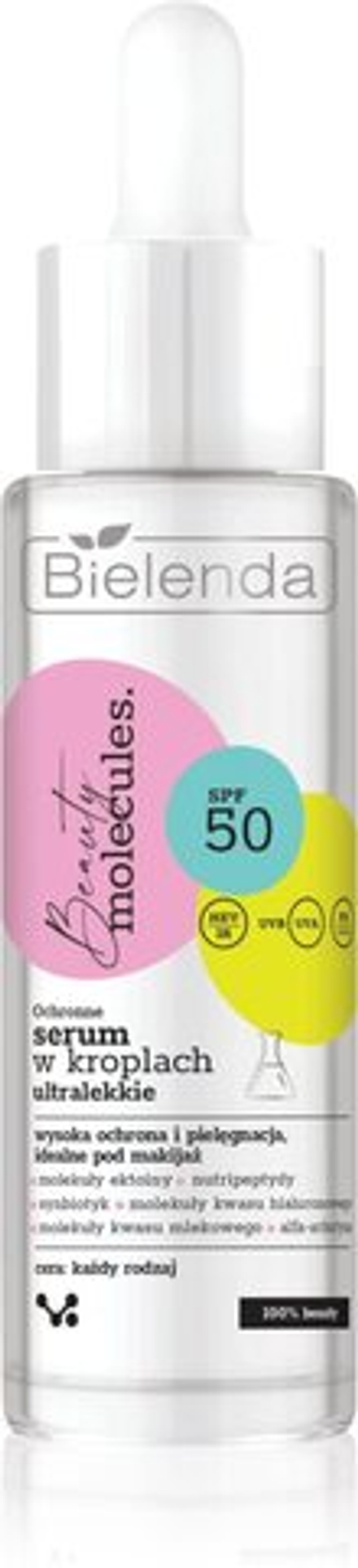 Bielenda Beauty Molecules - легкая сыворотка SPF 50 /   30  ml  / GTIN 5902169051358