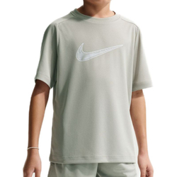 Футболка для мальчика теннисная Nike Dri-FIT Multi Short Sleeve - spruce fog/white