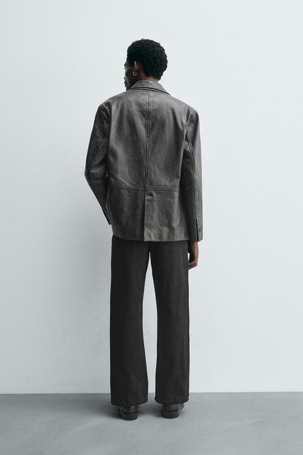 ZARA БРЮКИ FLARE FIT, ЧЕРНЫЙ