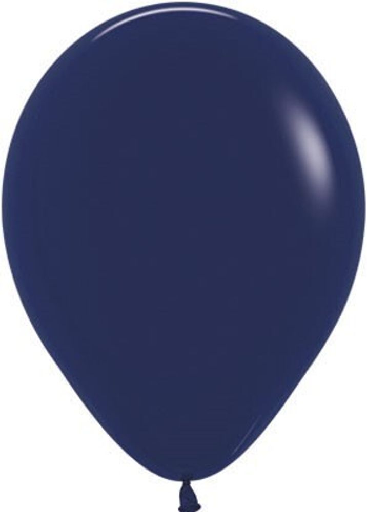 S 10&#39;&#39; Пастель Темно-синий (044), 100 шт.