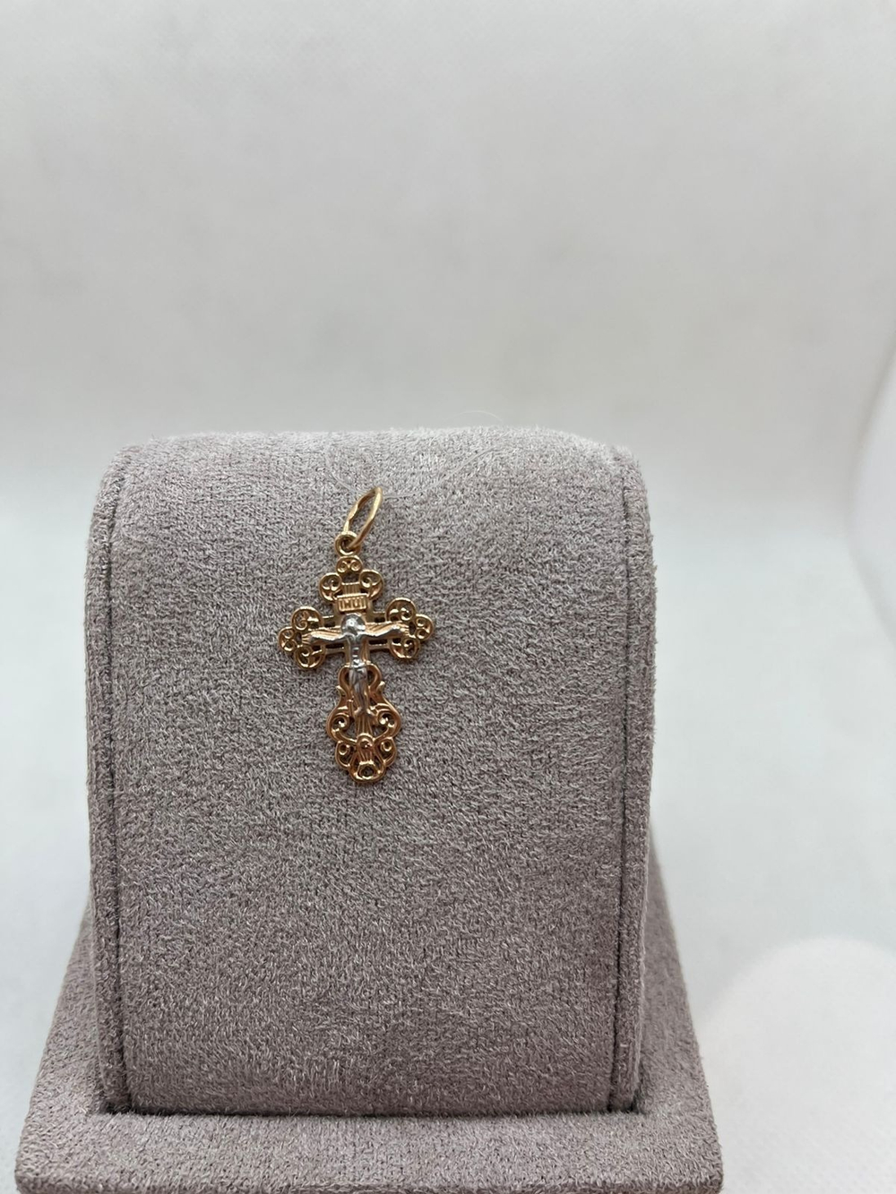Крест из золота 585 пробы