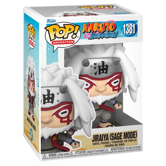 Фигурка Funko POP! Animation Naruto Shippuden Jiraiya (Sage Mode) (Exc) (1381) 66477 / Фигурка Фанко ПОП! по мотивам аниме "Наруто",  Джирайя (Режим Мудреца)