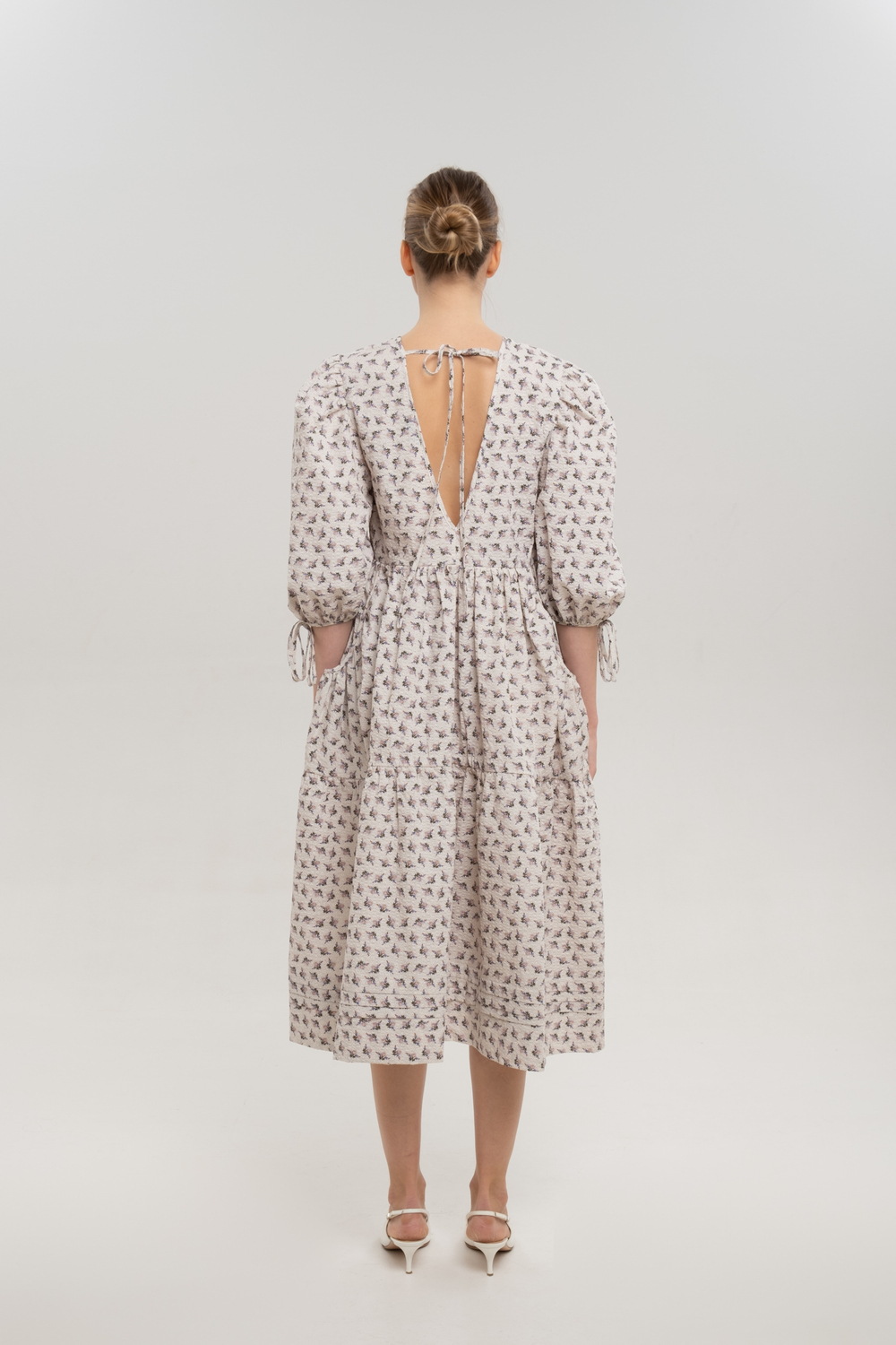 Платье "Жатка", бежевый