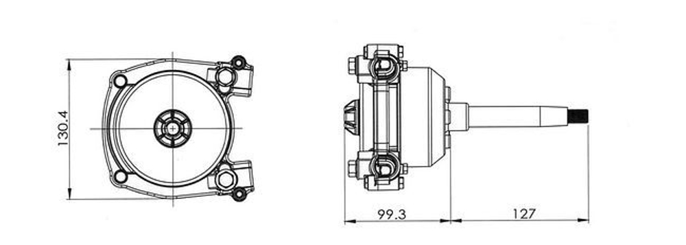 Рулевой редуктор Rotary 3000 с мон крышкой