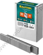 KRAFTOOL тип 18GA (55 / 90 / C) 20 мм, 5000 шт, скобы для степлера (31789-20)
