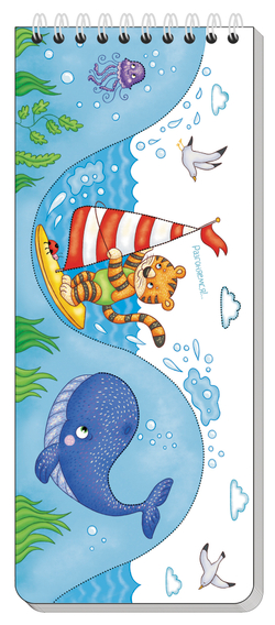 Многоразовые прописи на пружинке. 4+ Весёлое путешествие жука. Готовим руку к письму.