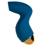 Вакуумный стимулятор клитора Svakom Pulse Pure синий 12,9 см