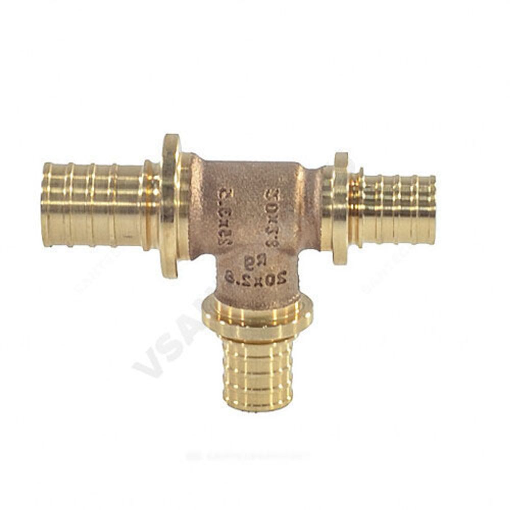 Тройник с уменьшенным боковым и торцевым проходами 32-25-25 PLATINUM RX