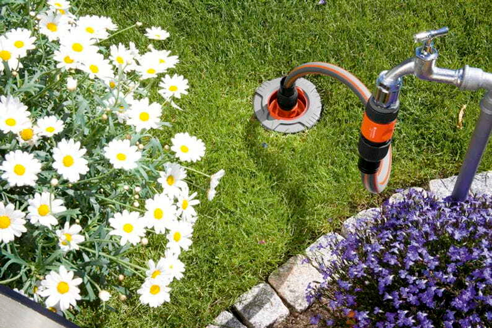 Базовый комплект садового водопровода GARDENA