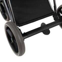 Детская коляска Roan Sol Vintage Luxury 2.0 3 в 1 с автокреслом Tutis Elo Lux EduSky Grey PIX/50/L Pixel/Light/Black/руч.Cappuccino