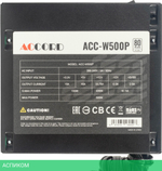 Блок питания Accord ATX 500W 80 Plus White (ACC-W500P)