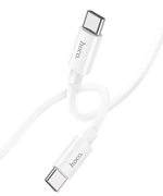 Кабель HOCO X87 Type-C-Type-C 60W 3A 1м Silicone White