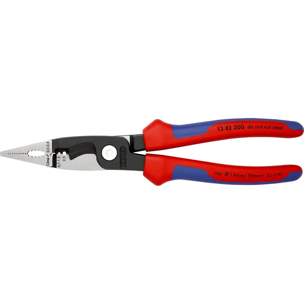 Электромонтажные клещи 200 мм Knipex 13 82 200