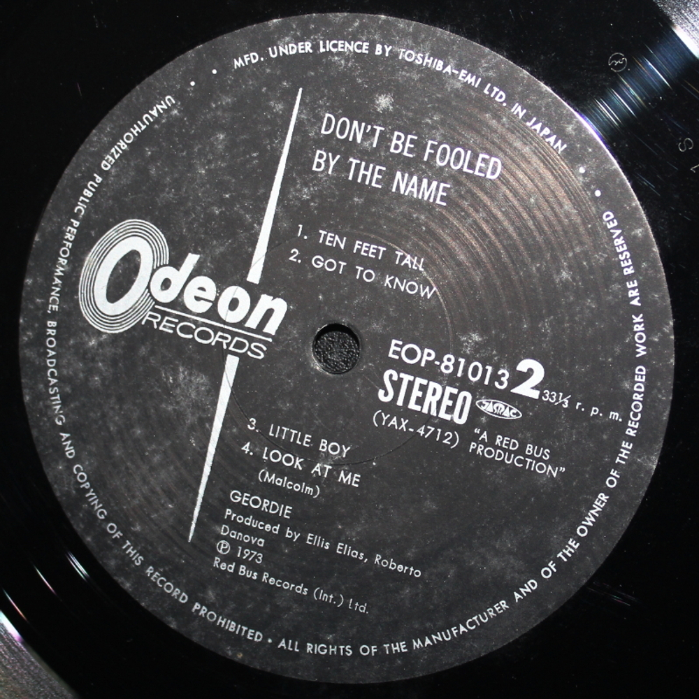Geordie / Don't Be Fooled By The Name (LP)