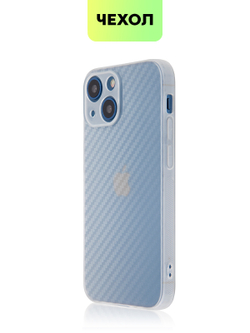 Чехол BROSCORP для Apple iPhone 13 mini оптом (арт. IP13MINI-CARBONE-WHITE)