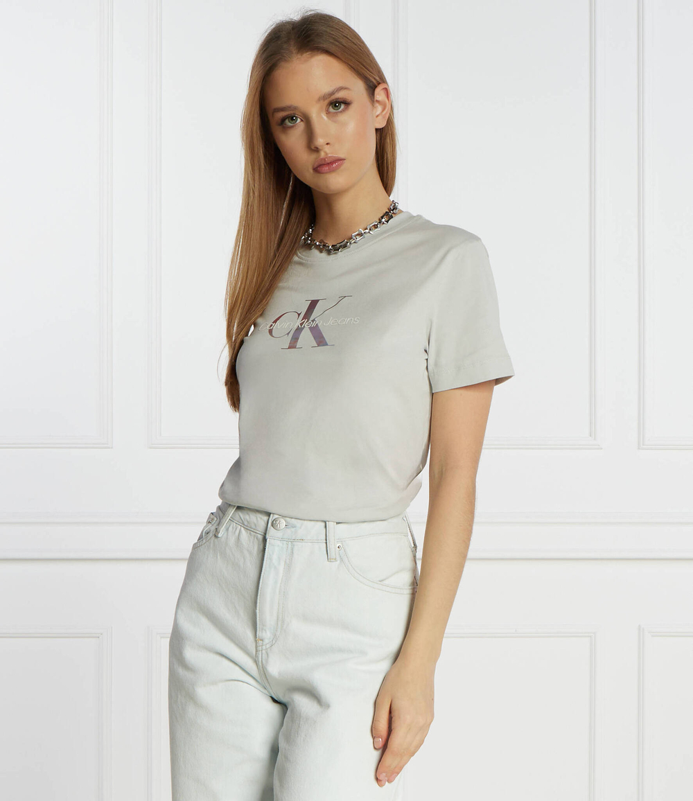 Футболка CALVIN KLEIN JEANS - серый(J20J223264)